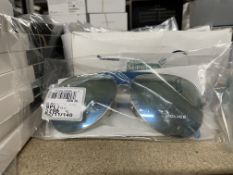 2 X BRAND NEW PAIRS OF POLICE AVAIATOR SUNGLASSES (LOC: S/R-bb4119)