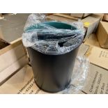 18 X BRAND NEW CROWN INTERNATIONAL 5 PLUS 5L ROUND OPEN TOP WASTE BINS (LOC: 41.18-AA6406)