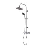 Boxed GoodHome Lidia Chrome effect Wall-mounted Thermostatic Mixer Shower. - SR1.2.5. RRP £179.00.