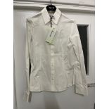 BRAND NEW DEL-CORE Long Sleeve Shirt - WHITE - SIZE 40. RRP £850. Refresh your rotation with the