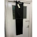 BRAND NEW DEL-CORE Low Rise Masculine Fit Trousers - BLACK - SIZE 44. RRP £750. DEL-CORE Low Rise