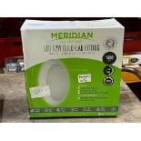 5 PIECE MIXED LIGHTING LOT TO CONTAIN LED LIGHTS, MERIDIAN, AURORA ETC. (LOC: R6-4-CC122)