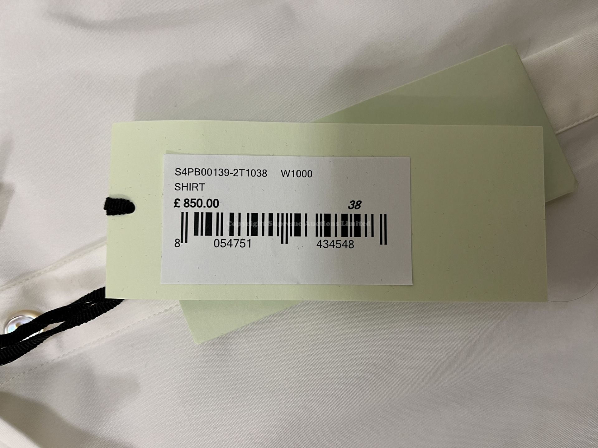 BRAND NEW DEL-CORE Long Sleeve Shirt - WHITE - SIZE 42. RRP £850. Refresh your rotation with the - Image 2 of 2