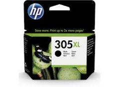 Boxed HP 305XL High Yield Black Original Ink Cartridge. - SR5.3.4.