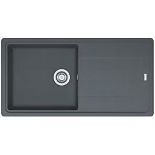 Franke Titan 1 Bowl Composite Kitchen Sink Graphite Reversible 970mm x 500mm. - Sr1.1.7.