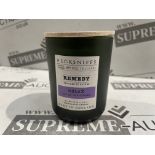 20 X BRAND NEW PECKSNIFFS ENGLAND 100G REMEDY RELAX THE SENSE PREMIUM FRAGRANCED CANDLES RRP £15