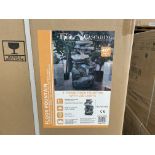 PALLET TO CONTAIN 4 X BRAND NEW Alpine Corporation | 40 4-Tier Rock Floor Fountain with Cascading