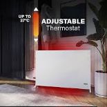 2 X BOXED PRINCESS SMART INFARED PANEL HEATERS 540. ENERGY EFFICIENT, VOICE CONTROLLED, SPLASH PROOF