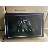 TRADE LOT 100 X BRAND NEW 12 PIECE PURAVA PREMIUM CUPPING THERAPY SETS. SPA THERAPY SKIN CARE .