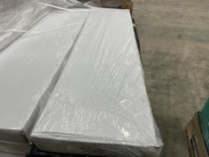 BRAND NEW THERMOSPHERE 300 X 1200MM FLAT CHROME PREMIUM HEATED TOWEL RADIATOR RRP £299 (LOC: 41.6-