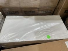 2 X BRAND NEW THERMOSPHERE MATT BLACK STRAIGHT TOWEL RADIATORS 400 X 800MM (LOC: 41.8-AA5170)