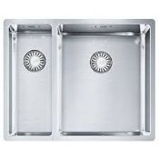 Franke Bari 1.5 Bowl Brushed Stainless Steel Kitchen Sink 560mm x 450mm. - SR1.3.4.