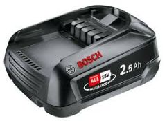 Bosch PBA 18V 2.5Ah Li-Ion Battery Pack. - SR1.5.2.