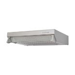 Cooke & Lewis CLVHS60A Stainless steel Inset Cooker hood (W)60cm - Brushed grey stainless steel- SR4