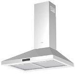 Cooke & Lewis CLCH60LKSS Chimney Hood Silver 598mm- SR4F.