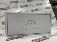 30 X BRAND NEW PURAVA Cupping Therapy Set with Suction Ball Glass Cupping Set for Neck Face and Body