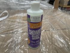 80 X BRAND NEW 250ML CYCLAX CITRUS AND VERBENA SHOWER SUDZ BODY WASH (LOC: 44.4-AA3902)