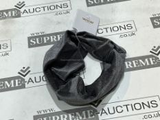 66x BRAND NEW WOW LONDON GREY VELVET HEAD BANDS. RRP £14 EACH (LOC: R4-5-CC225)