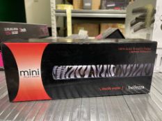 BRAND NEW BELLEZZA 1/2 INCH MINI FLAT IRON STARIGHTENER (LOC: S/R-BB1562)