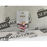 60x BRAND NEW WOW LONDON TWO PIECE UNICORN BOBBLE SETS. RRP £3.50 EACH (LOC: R4.5-CC218)