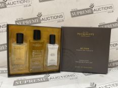 5 X BRAND NEW PECKSNIFFS ENGLAND ACTIVE MANDARIN, ZEST, CEDARWOOD INDULGENT FRAGRANCE GIFT SETS
