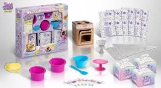 PALLET TO CONTAIN 120 X Tasty Tinies Unicorn Bakery Pack - Bake Shop Kits. Experience the magic of