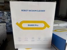 BOXED Bagotte Robot Vacuum Cleaner, Wi-Fi Connected, Map, Upgraded 2200Pa Suction Robotic Vacuum,