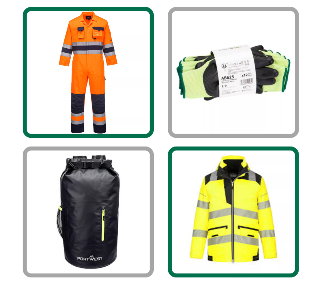 Pallets of Portwest Workwear - Over £60K at RRP - Huge Assortment of Products - Huge Profit Potential -  Delivery Available!