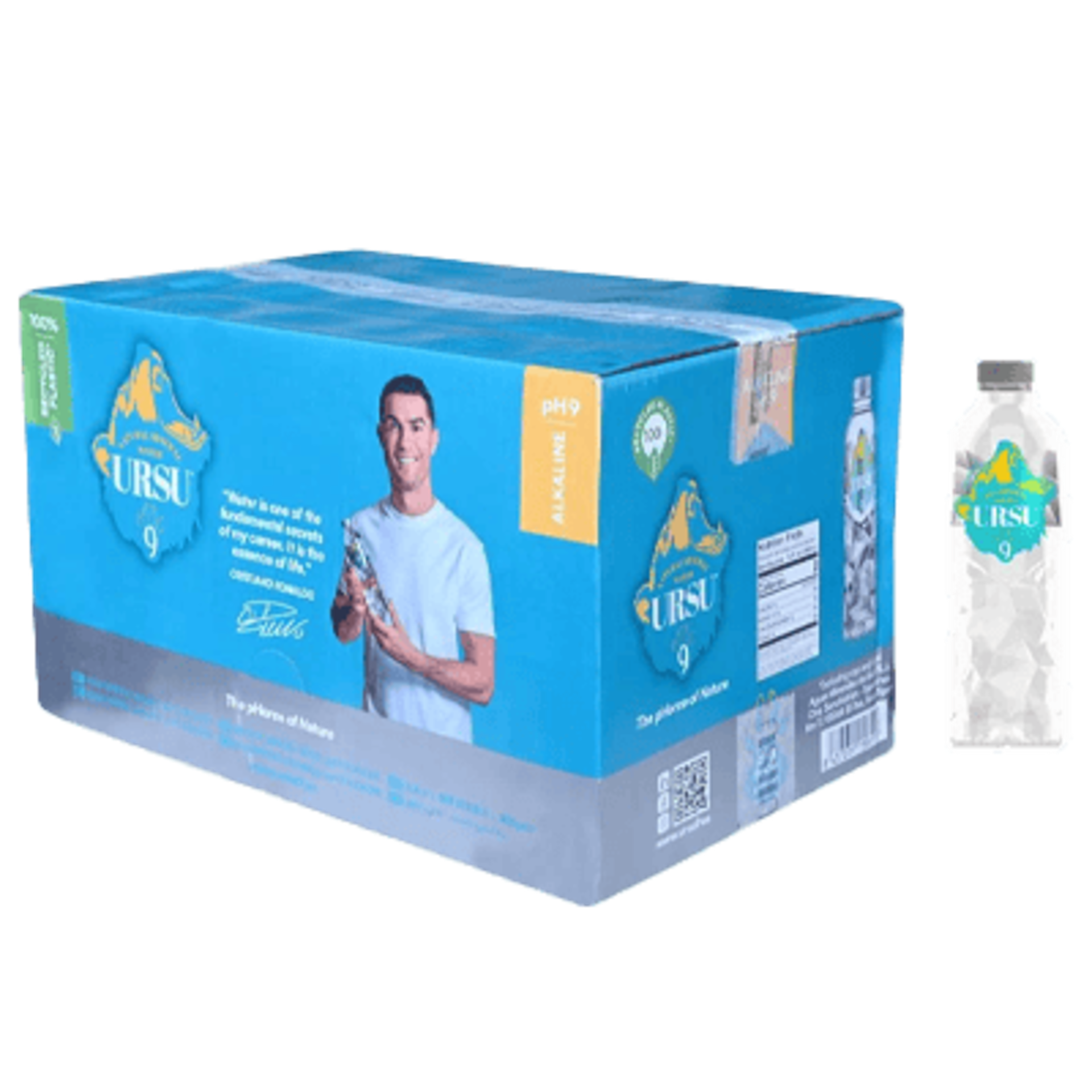 TRADE LOT 24 x Boxes of 24 Ursu Alkaline Natural Mineral Water – 500ml Bottles. (total 576 - Image 3 of 4