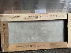 PALLET TO CONTAIN 40 x PACKS OF JOHNSONS 600X300MM CHESTER GREY MARBLE EFFECT TILES (CHE03A) RRP £