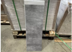 PALLET TO CONTAIN 64 X BRAND NEW PACKS OF SPC FLOORING 5.5MM CONCRETE KA 2007-1 PREMIUM FLOORING