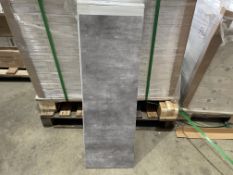 14 X BRAND NEW PACKS OF SPC FLOORING 5.5MM CONCRETE KA 2007-1 PREMIUM FLOORING WITH BUILT IN