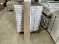 10 X BRAND NEW PACKS OF SPC FLOORING 5.5MM LIGHT OAK CDW 190606EL-10 PREMIUM FLOORING WITH BUILT