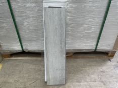 12 X BRAND NEW PACKS OF SPC HERRINGBONE LUXURY FLOORING COASTAL LIGHT GREY CW2523 WITH BUILT IN
