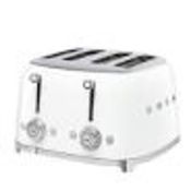 Smeg TSF03WHUK 50s Retro Style 4 Slice Toaster-White RRP £289.99 (LOC: RS2.2.4-SM169)