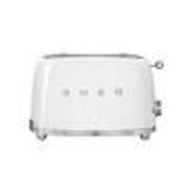 Smeg TSF01WHUK Retro Style 2 Slice Toaster - White RRP £249.99 (LOC: RS1.2.3-SM93)