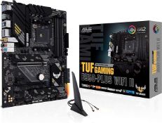 Boxed ASUS TUF GAMING B550-PLUS (WI-Fi) AMD B550 AM4 ATX 4 DDR4 HDMI DP XFire AX Wi-Fi 2.5GB LAN RGB