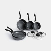 Boxed Granite Effect Pans - 8 Piece Set-SR3(4.5)