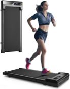 BOXED Walking Pad Treadmill for Home - Under Desk Treadmills Office Mini Portable Electric Running