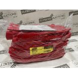 96 X BRAND NEW PAIRS OF PORTWEST PROFESSIONAL 27CM PVC GAUNTLET WORK GLOVES SIZE XL (LOC: 17.6-