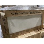PALLET TO CONTAIN 40 x PACKS OF JOHNSONS 600X300MM NATURAL ECRU MATT TILES (NTS01A) EACH PACK