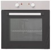 Cooke & Lewis CSB60a Built-In Single Electric Oven. RRP £249.00. (LOC: SR4F-AP275)