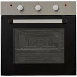 Cooke & Lewis CLFSB60 Built-in Single Fan Electric Oven. RRP £249.00. (LOC: SR4F-AP266)