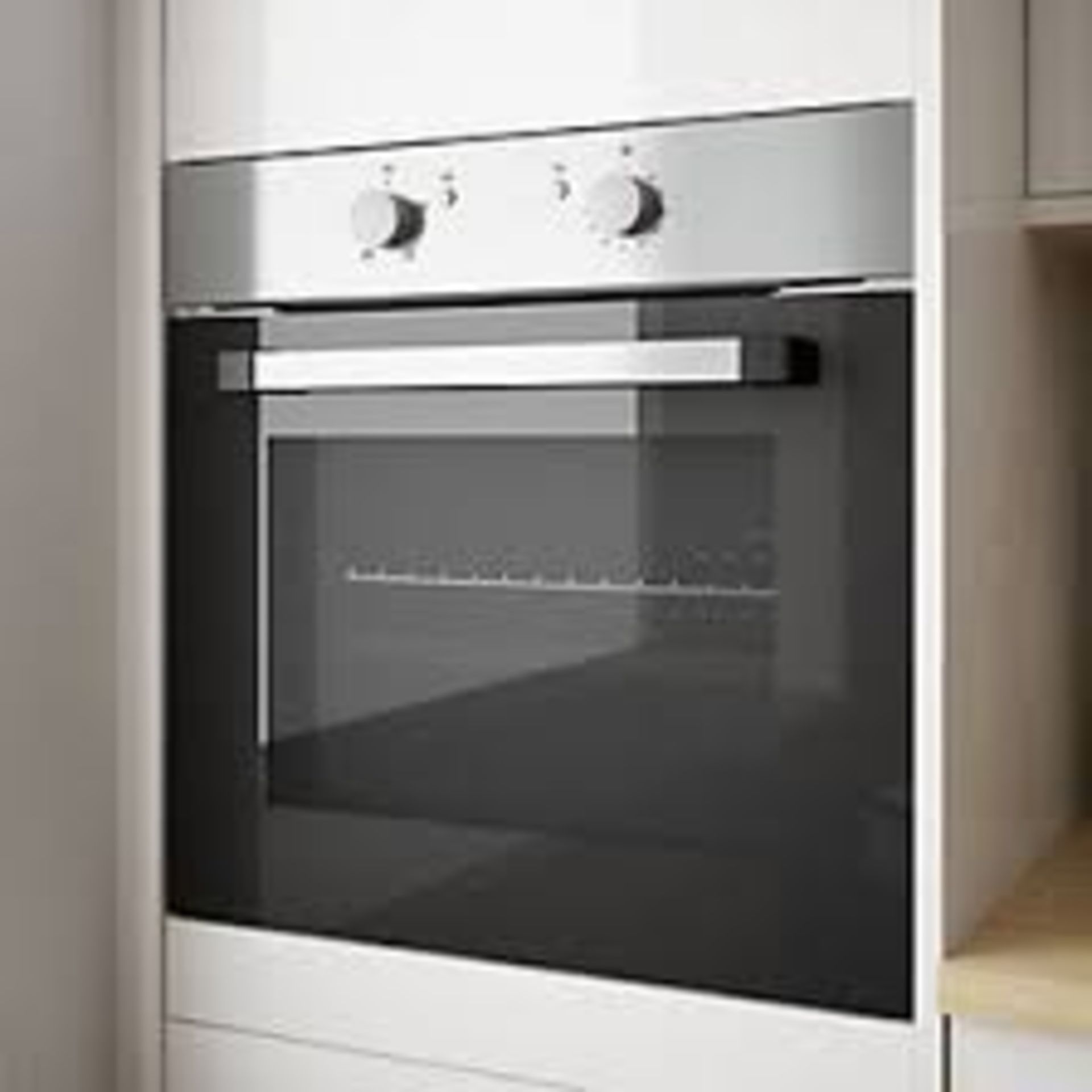 Cooke & Lewis CSB60a Built-In Single Electric Oven. RRP £249.00. (LOC: SR4F-AP265)