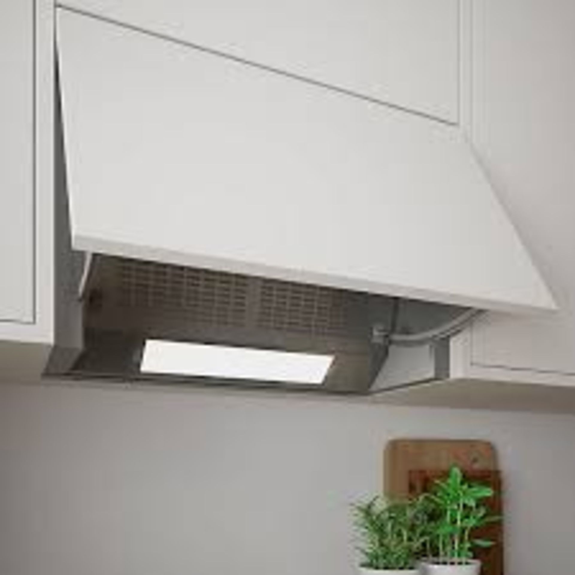 CLIHS60 Steel Integrated Cooker hood (W)60cm - Inox. RRP £135.00. (LOC: SR4F-AP304)