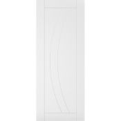 Deanta Ravello Contemporary White Primed FD30 Fire Door - 1981mm X 610mm (LOC: SR4F-AP284)