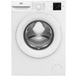 Beko BM1WT3821 8kg Freestanding 1200rpm Washing machine. RRP £399.00. (LOC: SR4F-AP230)