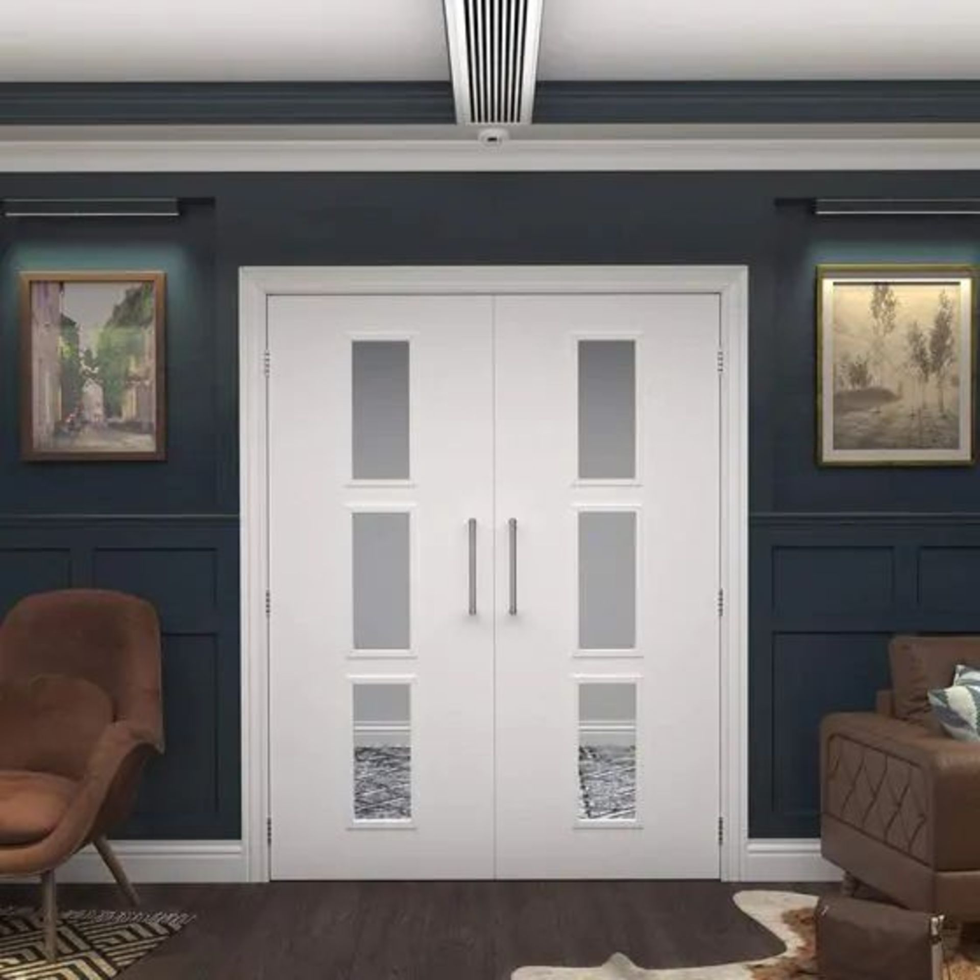 Deanta Flush White Primed Internal Door - 1981x762x35mm (LOC: SR4F-AP299) - Image 2 of 2