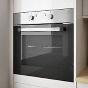 Cooke & Lewis CSB60a Built-In Single Electric Oven. RRP £249.00. (LOC: SR4F-AP264)