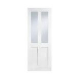 London 2 Light Primed White Door 1981 x 762 x 35mm. RRP £220.00. (LOC: SR4F-AP293)